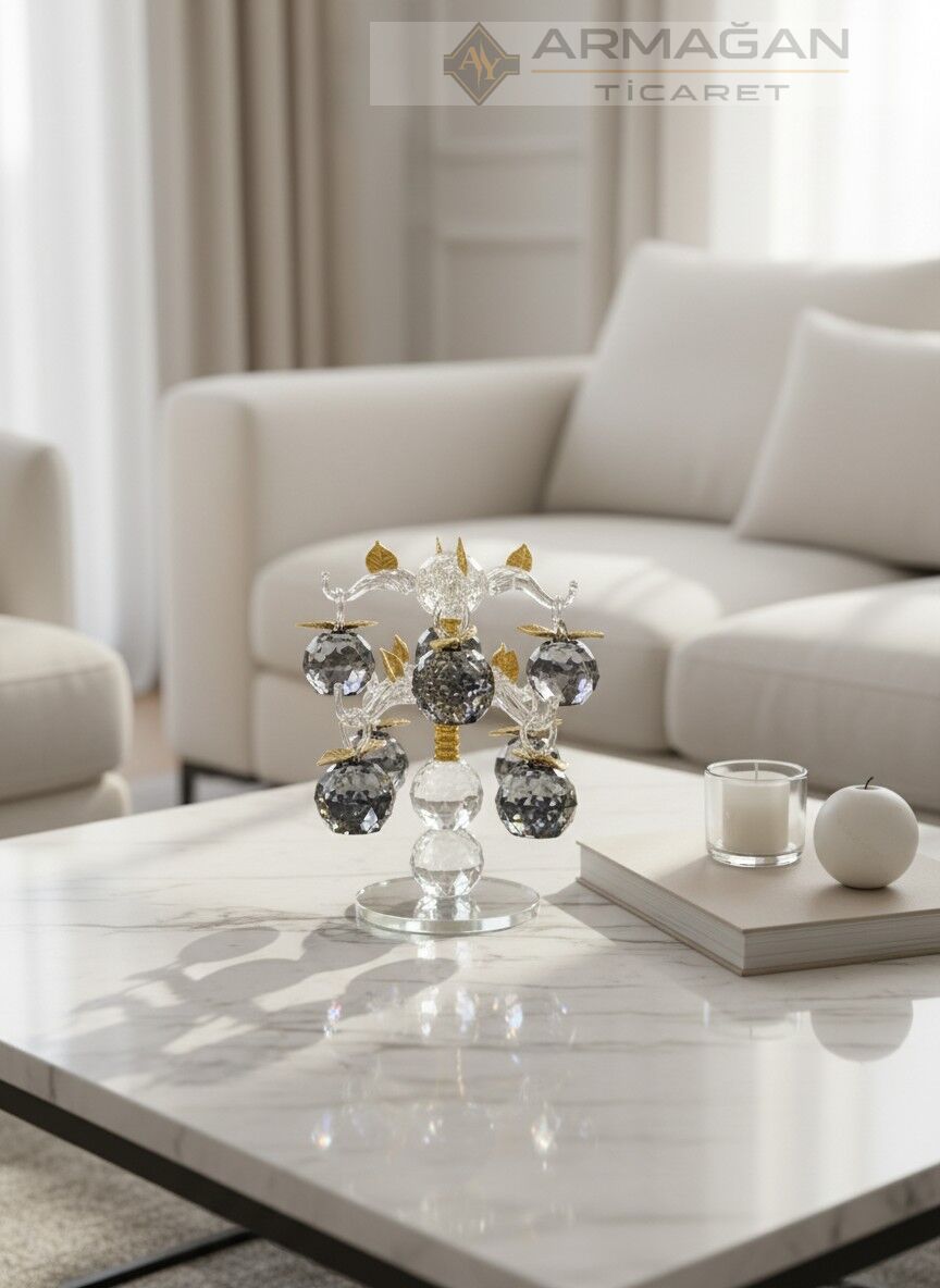 KRİSTAL ELMA AĞACI 8'Lİ Füme