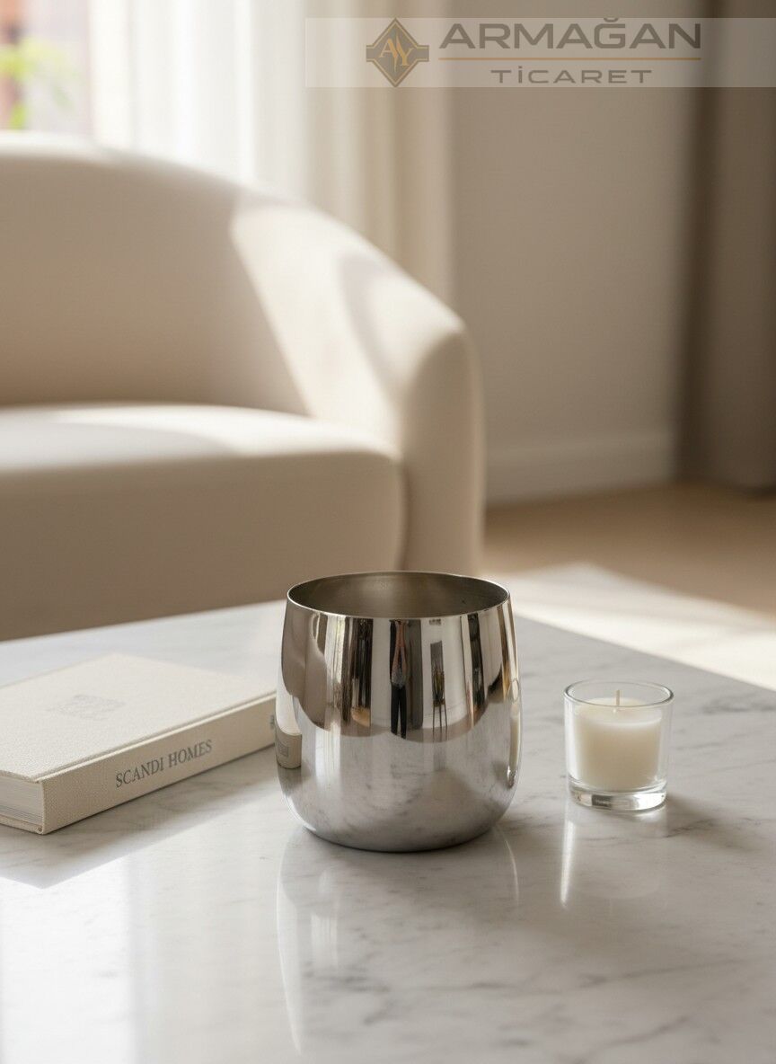 ORKİDE VAZO KÜÇÜK Gümüş