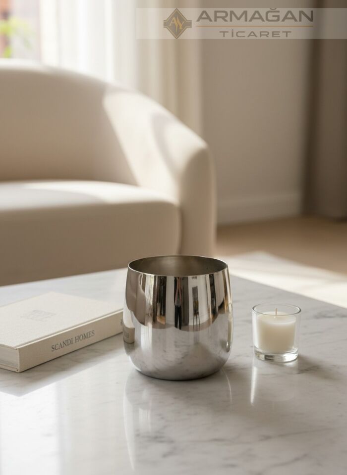 ORKİDE VAZO KÜÇÜK Gümüş