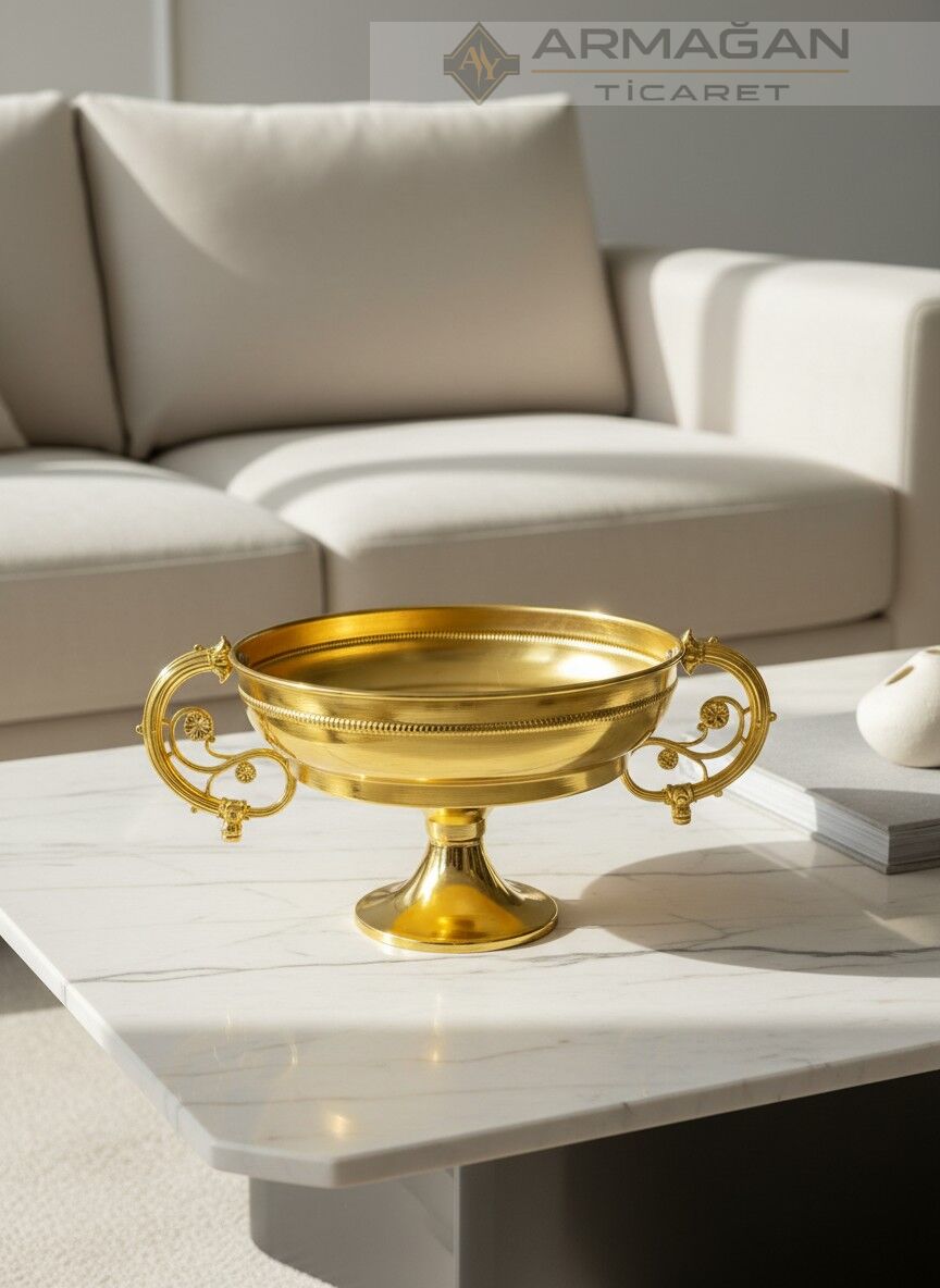 ZAMAK KOLLU VAZO Gold