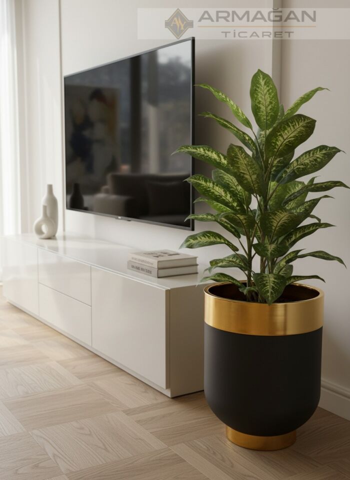 DARBUKA YER SAKSISI 40-50CM Siyah-Gold