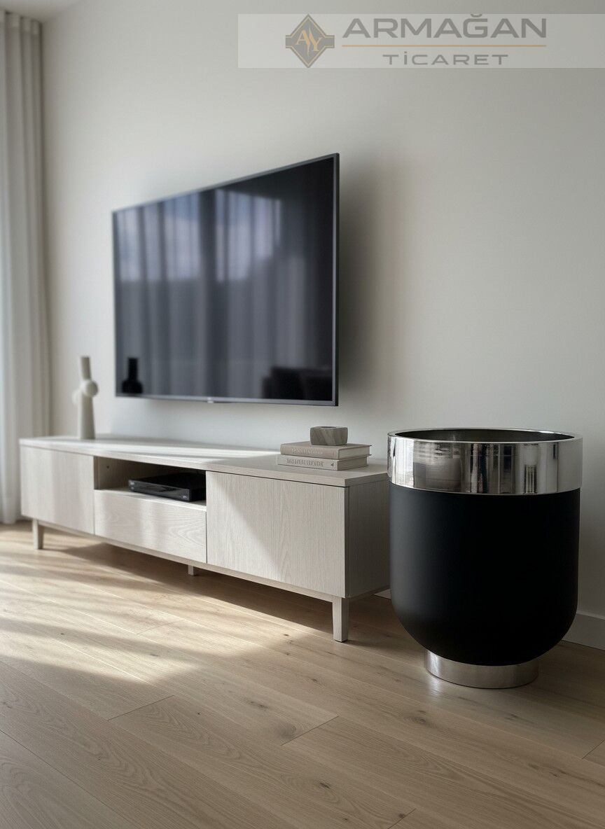 DARBUKA YER SAKSISI 40-50CM Siyah-Gümüş