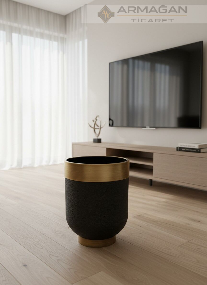 DARBUKA YER SAKSISI 40-50CM Siyah-Eskitme