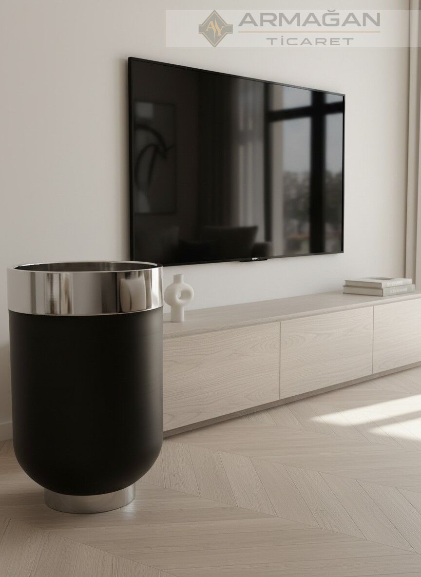 DARBUKA YER SAKSISI 40-60CM Siyah-Gümüş