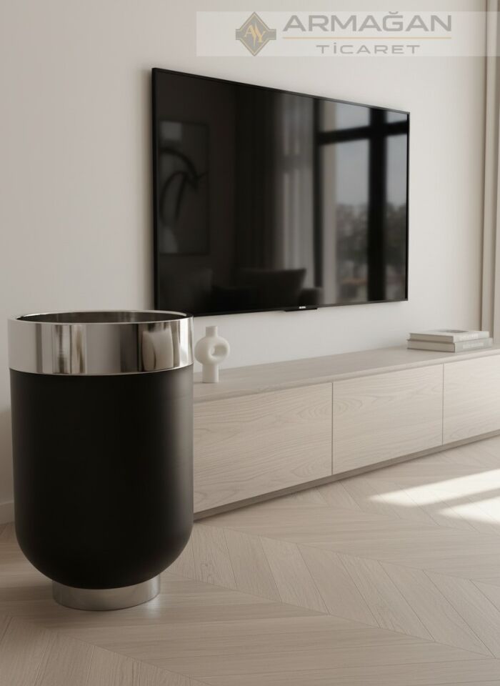 DARBUKA YER SAKSISI 40-60CM Siyah-Gümüş