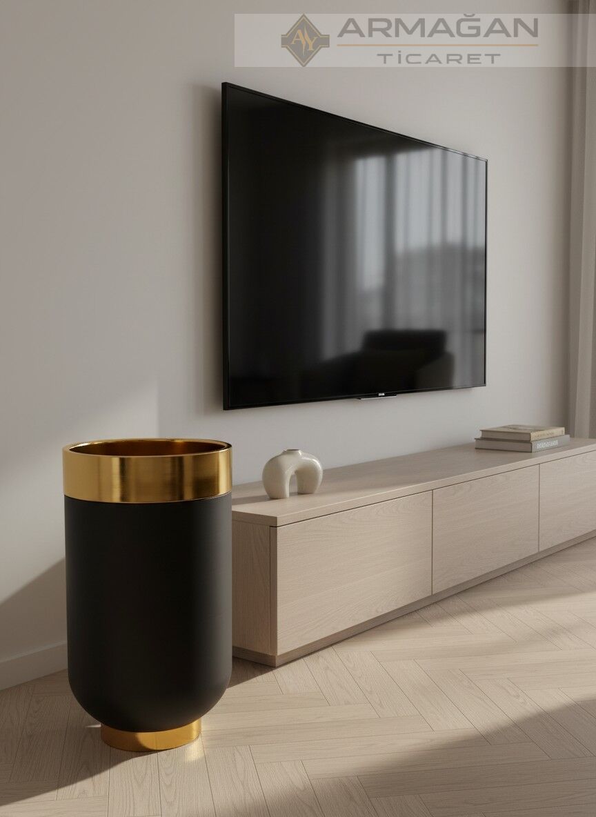 DARBUKA YER SAKSISI 40-70CM Siyah-Gold