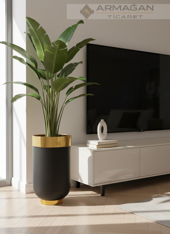 DARBUKA YER SAKSISI 40-70CM Siyah-Gold