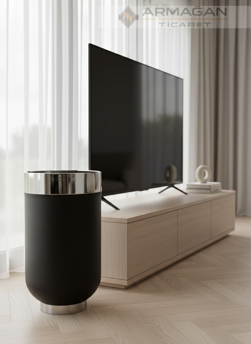 DARBUKA YER SAKSISI 40-70CM Siyah-Gümüş