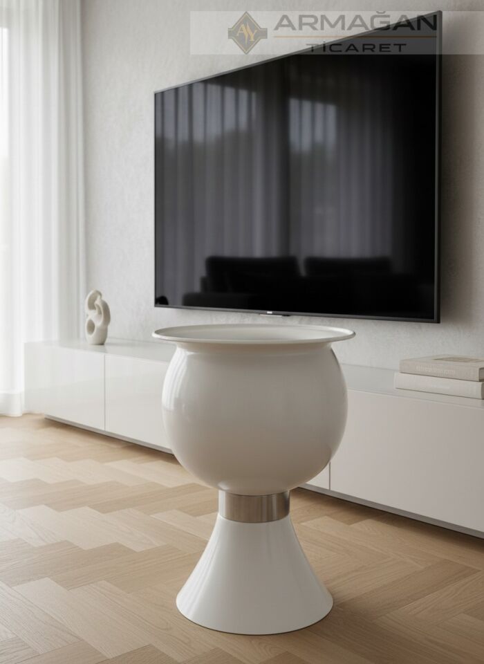 BALON SAKSI Beyaz-Gümüş