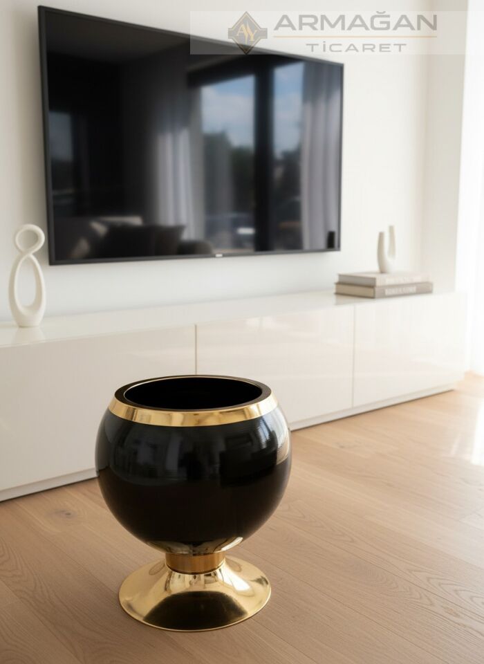 METAL TOP SAKSI Siyah-Gold