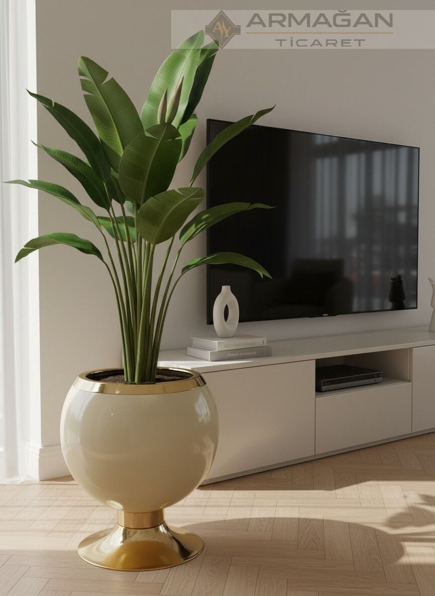 METAL TOP SAKSI Krem-Gold