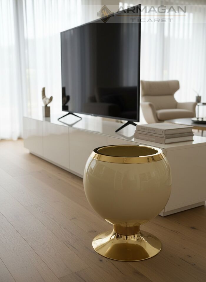 METAL TOP SAKSI Krem-Gold