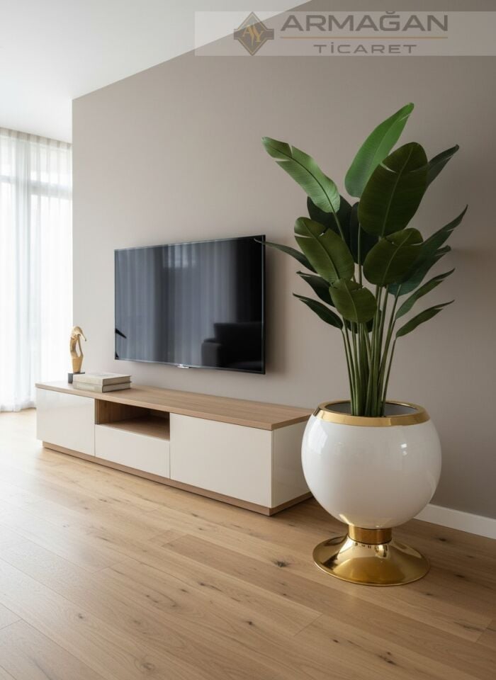 METAL TOP SAKSI Beyaz-Gold