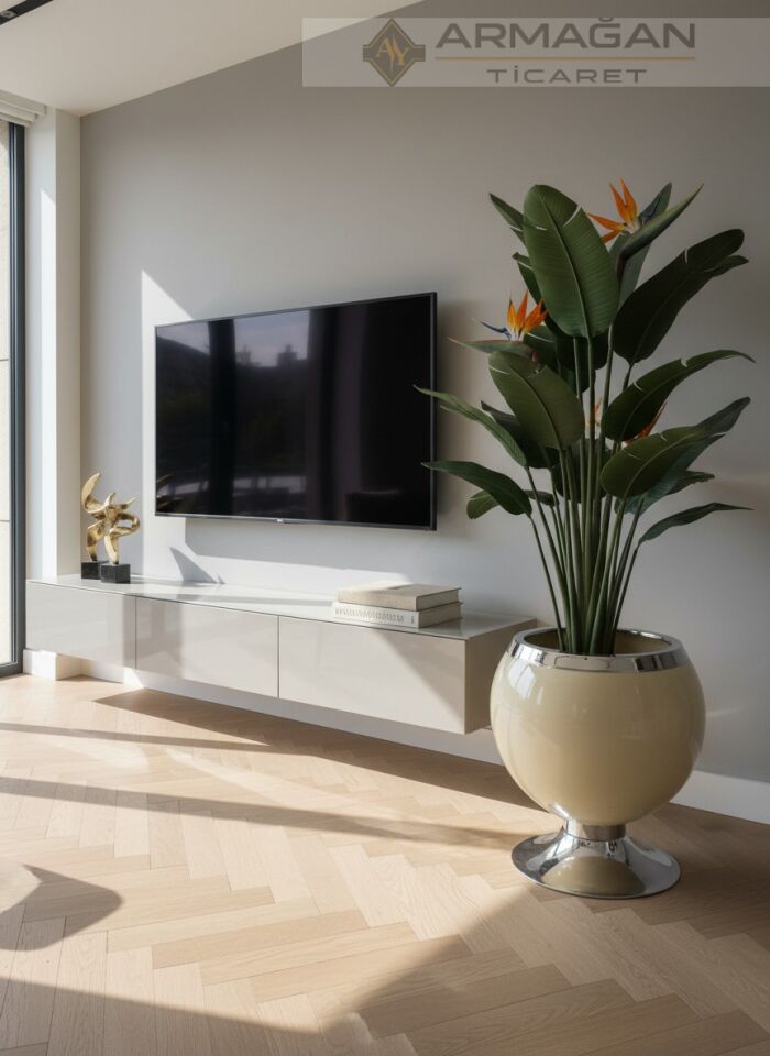 METAL TOP SAKSI Krem-Gümüş