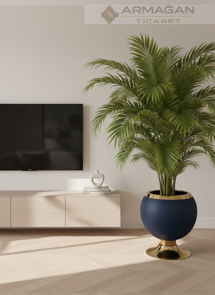 METAL TOP SAKSI Lacivert-Gold