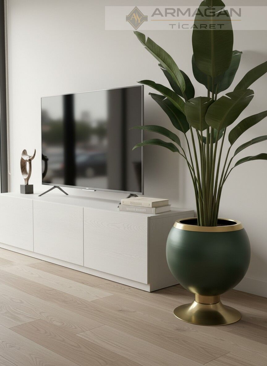 METAL TOP SAKSI Yeşil-Eskitme