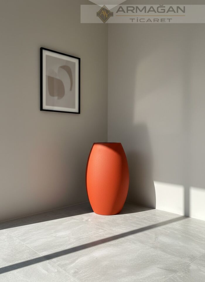 FİBER ELİPS SAKSI Kiremit