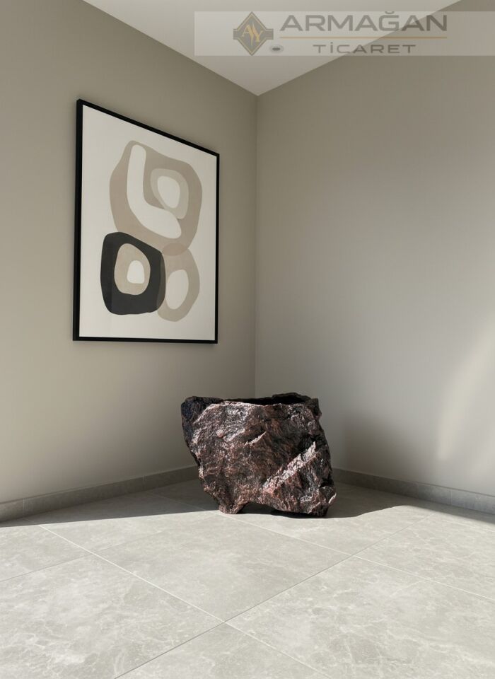 FİBER KAYA SAKSI Bakır