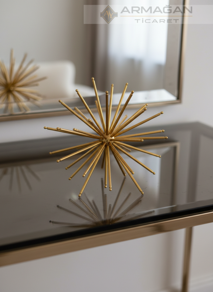 KİRPİ METAL DEKOR Gold