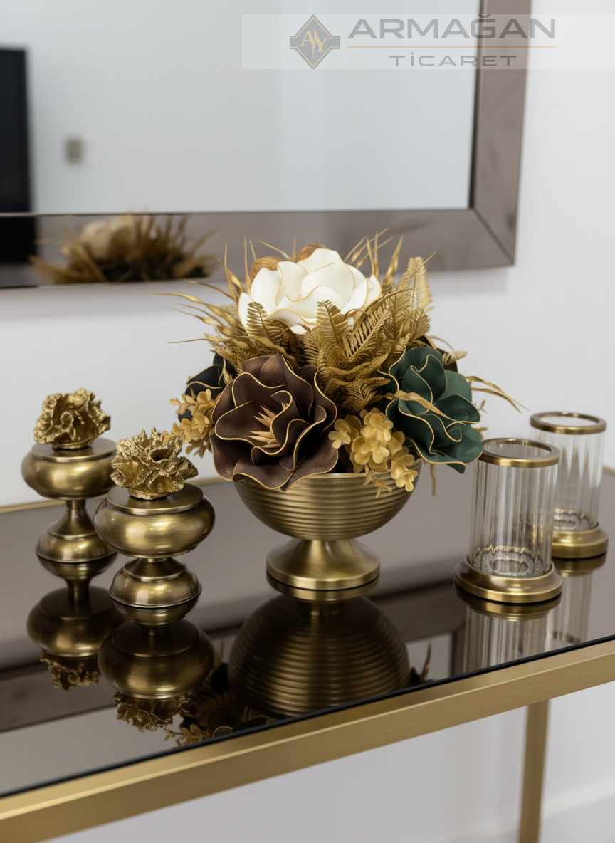 ARAJMAN, MUMLUK ve LOKUMLUK SET 5225 Gold