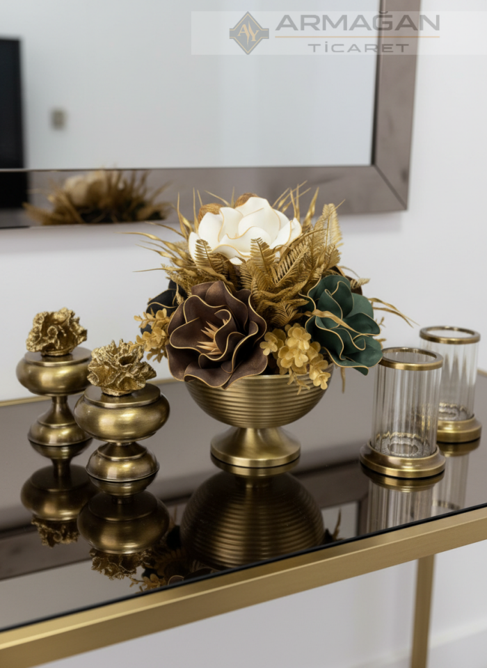 ARAJMAN, MUMLUK ve LOKUMLUK SET 5225 Gold