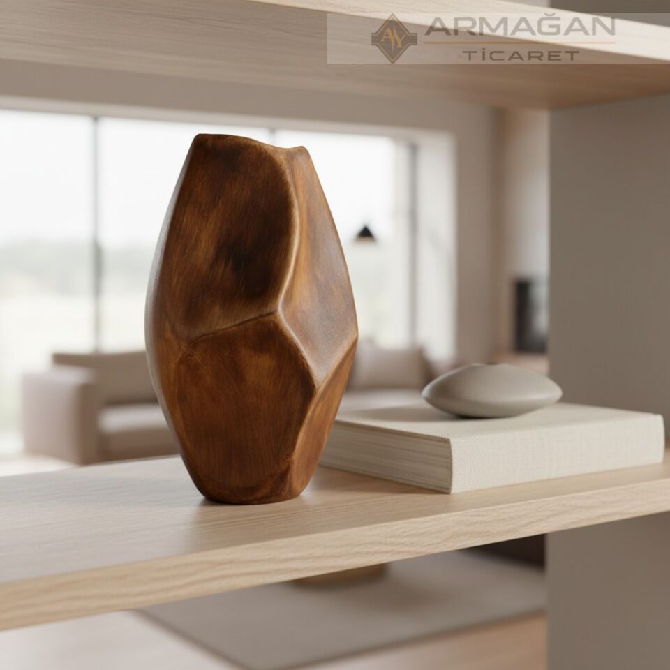 BOHEM VAZO BOHO MODEL Krem - Büyük