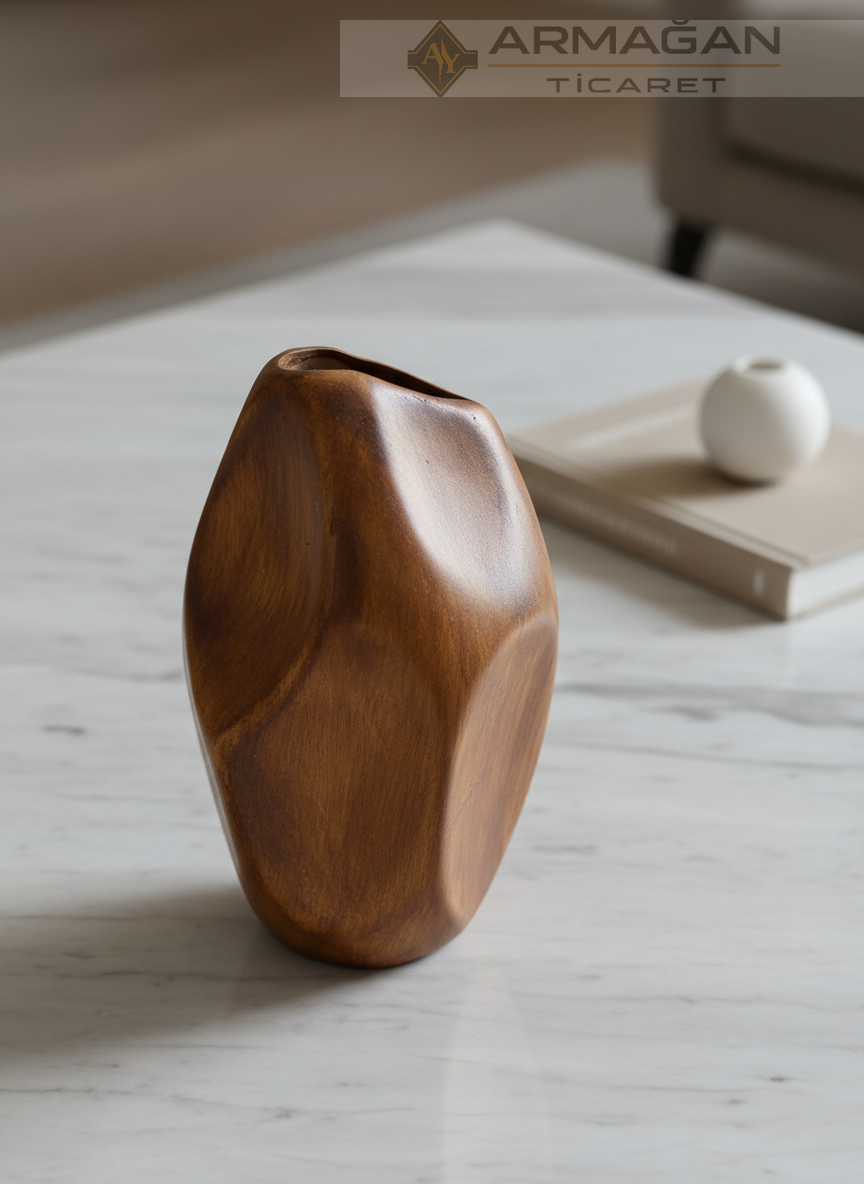 BOHEM VAZO BOHO MODEL Kahverengi - Küçük