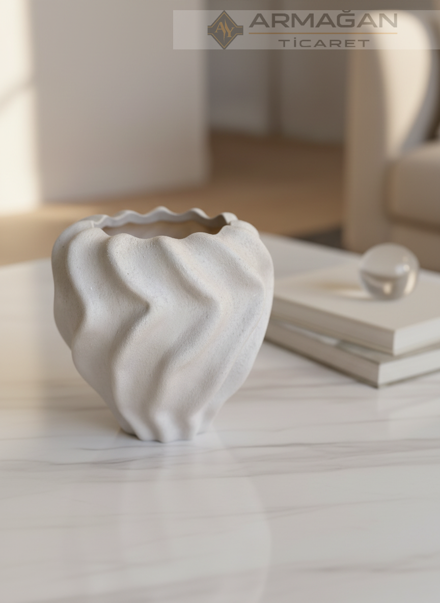 BOHEM VAZO SARMAŞIK MODEL Krem - Küçük