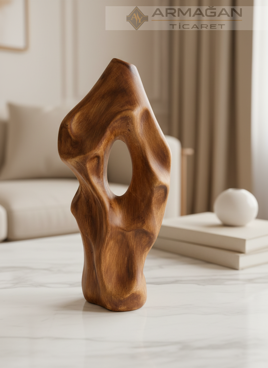 BOHEM VAZO NOYA MODEL Kahverengi