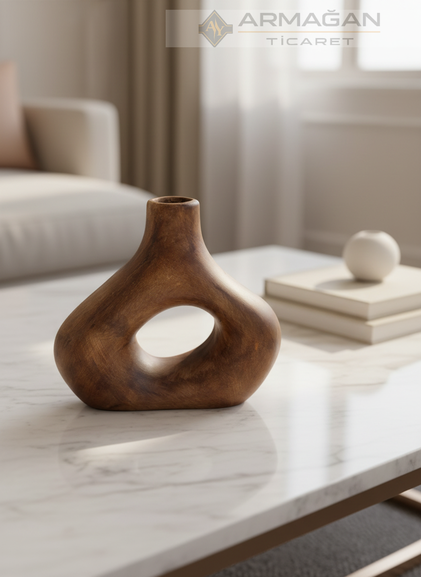 BOHEM VAZO DELİKLİ MODEL Kahverengi