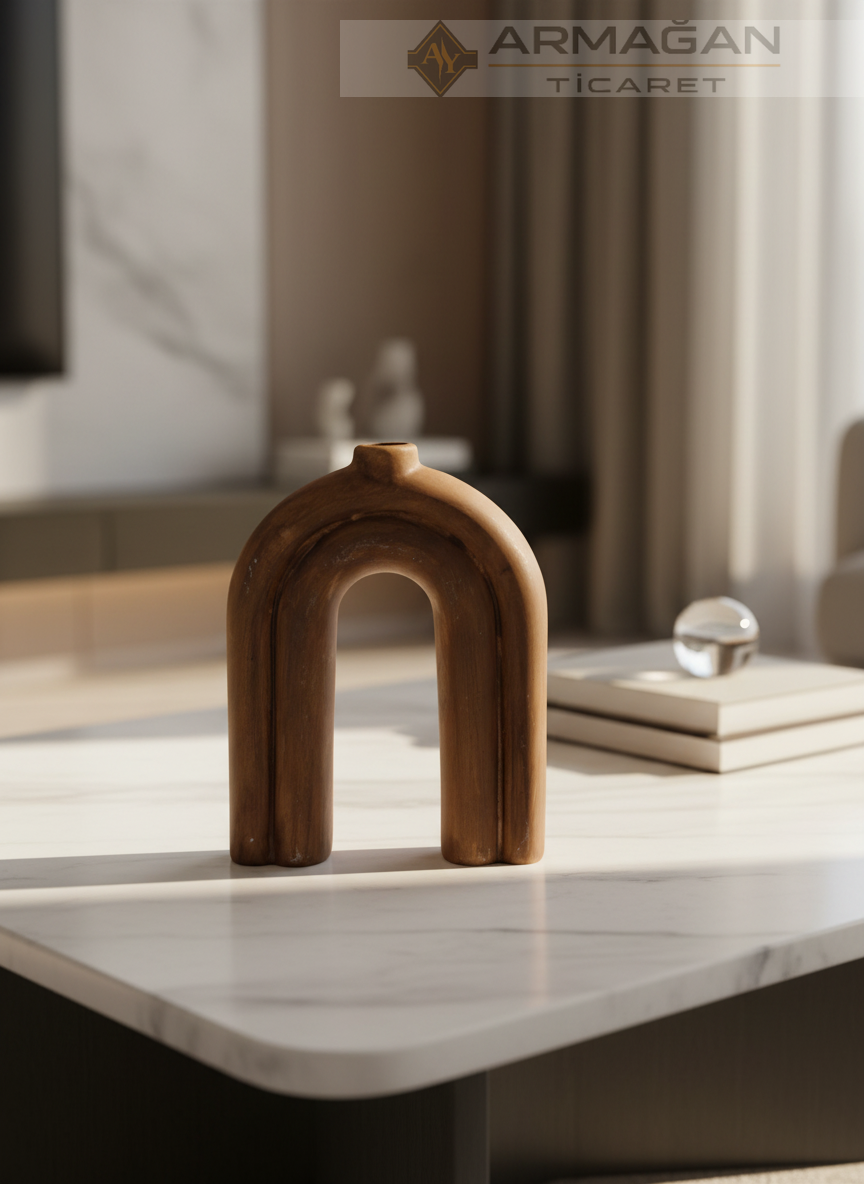 BOHEM VAZO YENİ GÖKKUŞAĞI MODEL Kahverengi