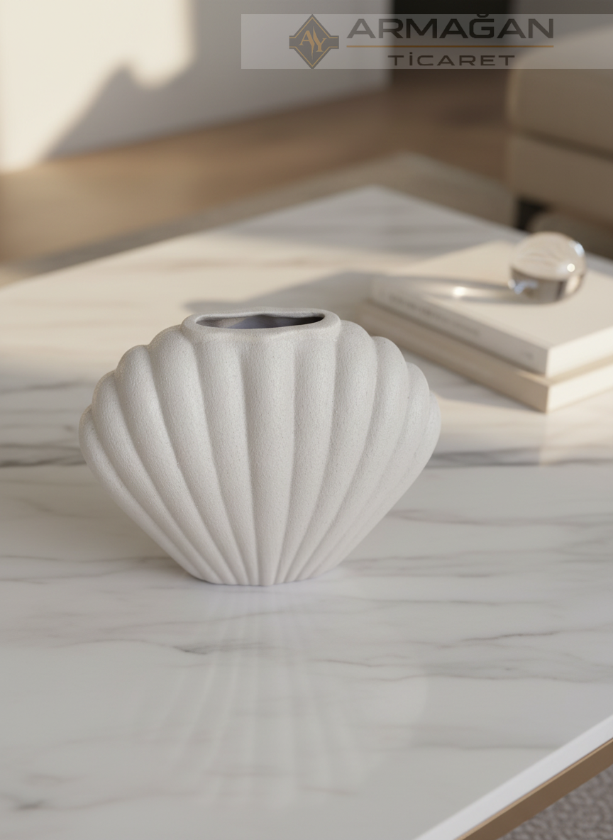 BOHEM VAZO SHELL MODEL Krem