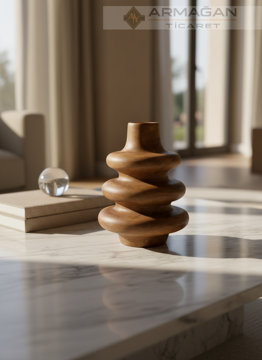 BOHEM VAZO BÜYÜK BOĞUM MODEL Kahverengi