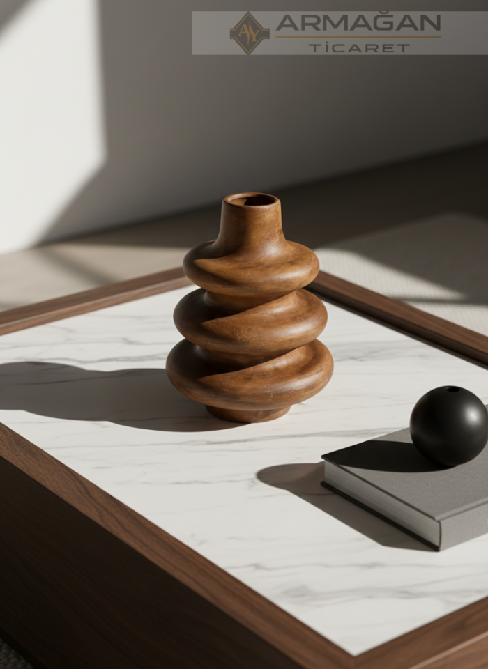 BOHEM VAZO BÜYÜK BOĞUM MODEL Kahverengi