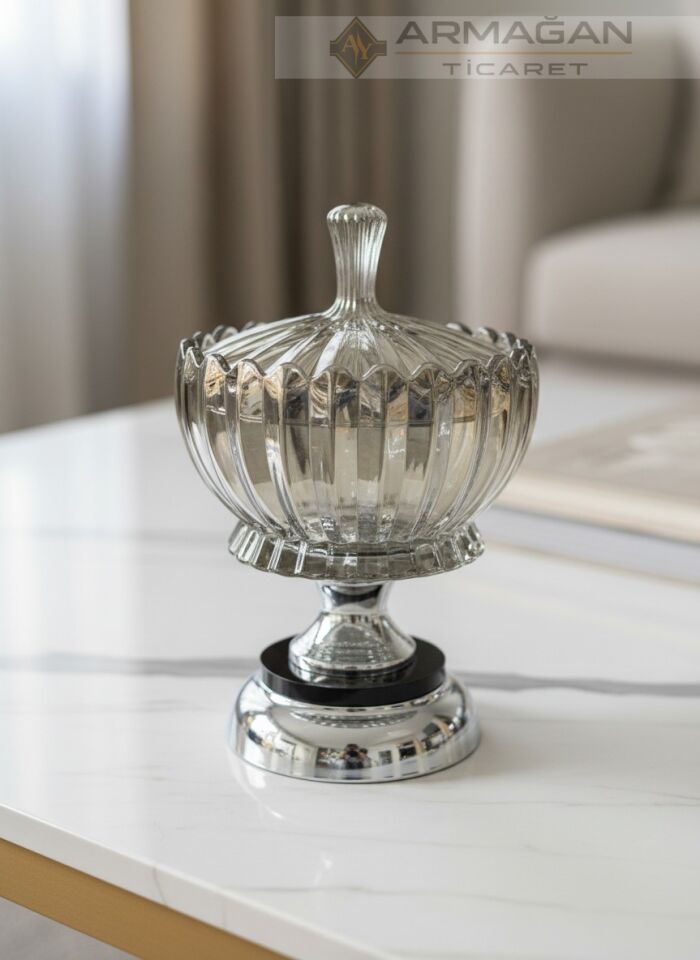 CAM GONDOL ŞEKERLİK AY-3 Gümüş