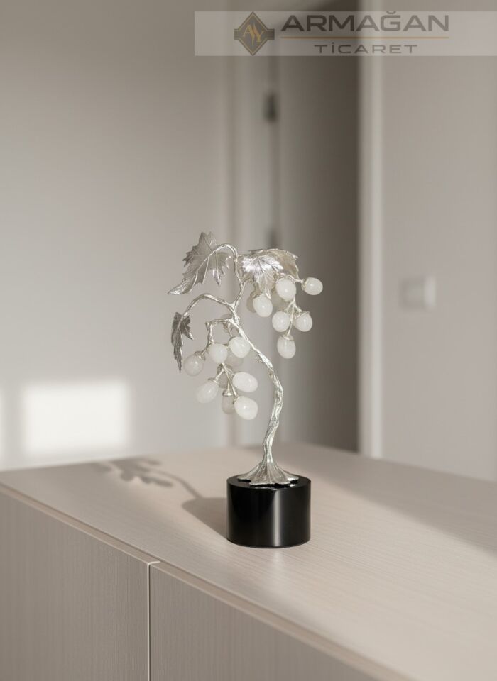 DOĞAL TAŞLI ÜZÜM AĞACI Gold