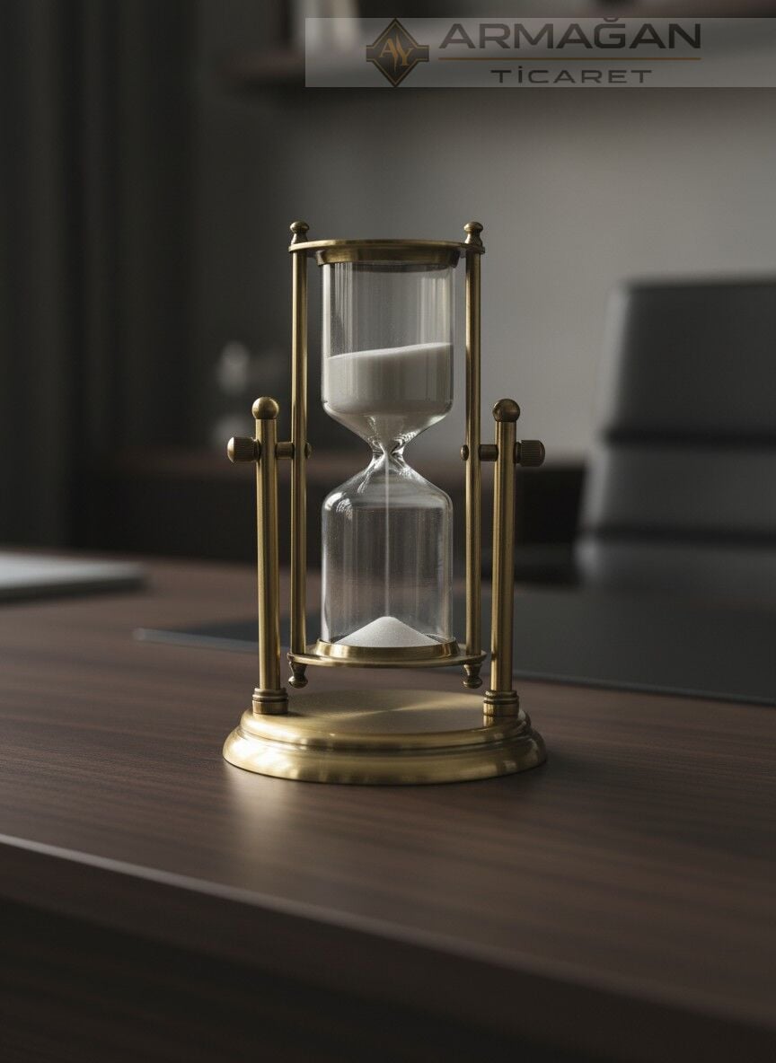 METAL KUM SAATİ 2033 Gold