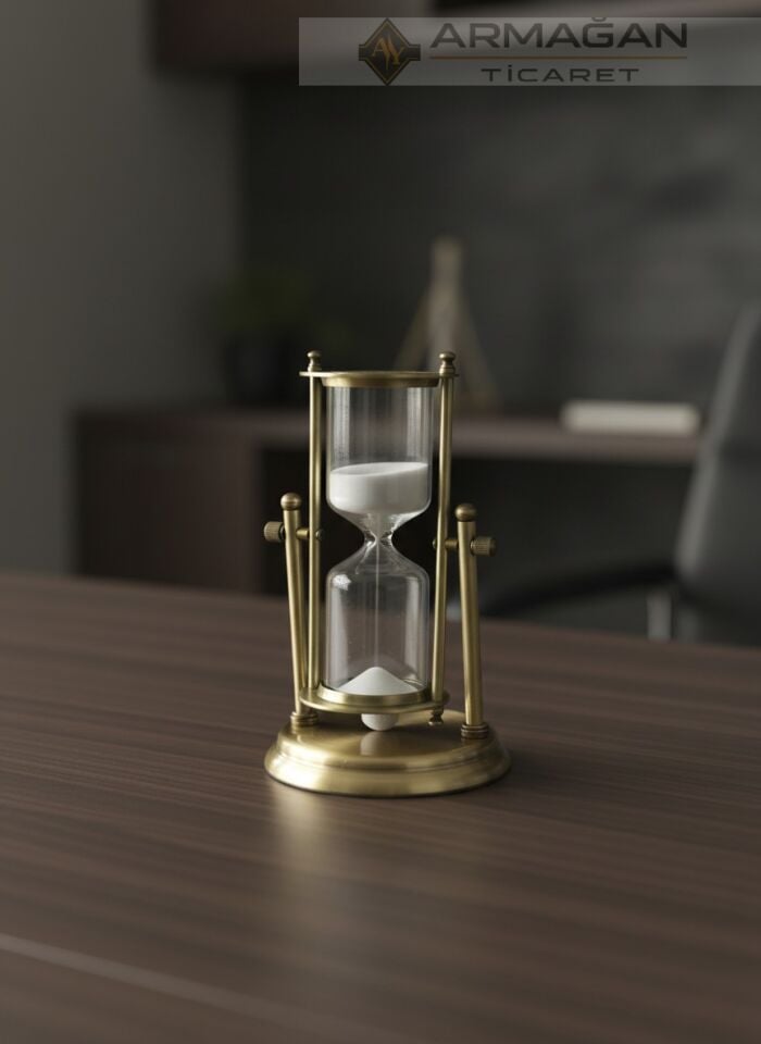 METAL KUM SAATİ 2033 Gold