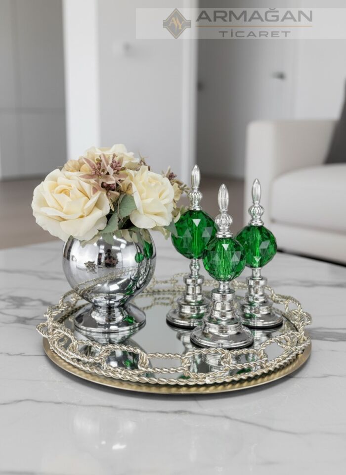 ARAJMAN, ALEM DEKOR VE ZİNCİR TEPSİ SETİ