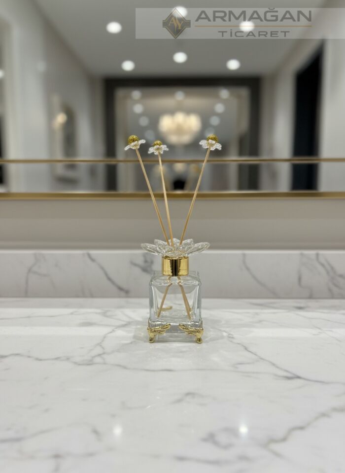 ODA KOKU ŞİŞESİ Şeffaf-Gold