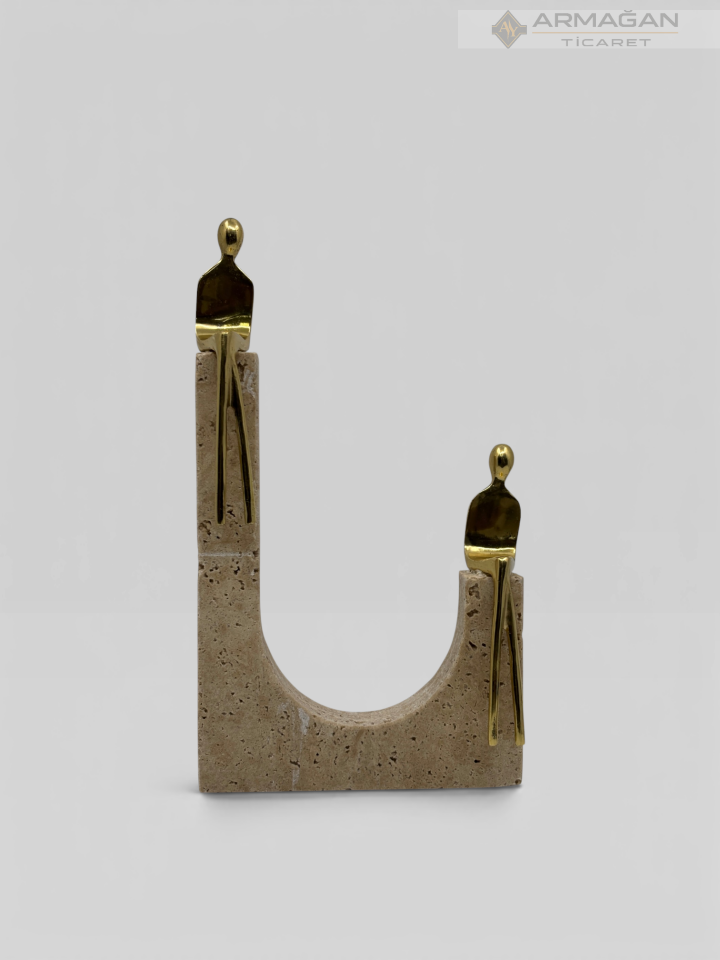 TRAVERTEN OTURAN ADAM L MODEL Gold