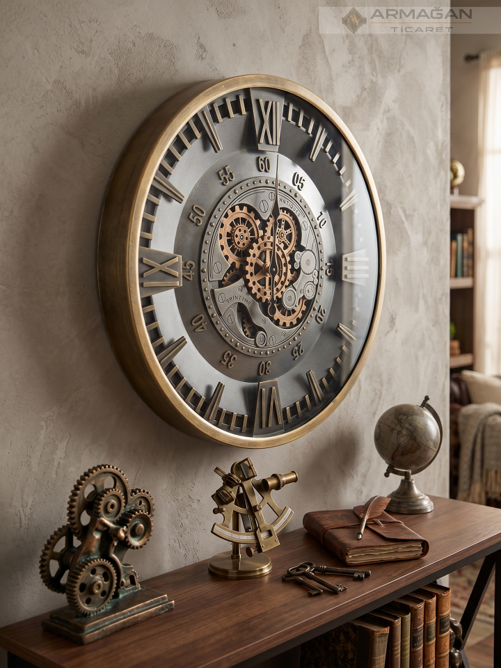 80CM DUVAR SAATİ CM21K039-R 80cm