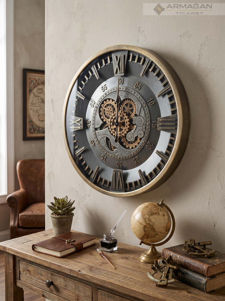 80CM DUVAR SAATİ CM21K039-R 80cm