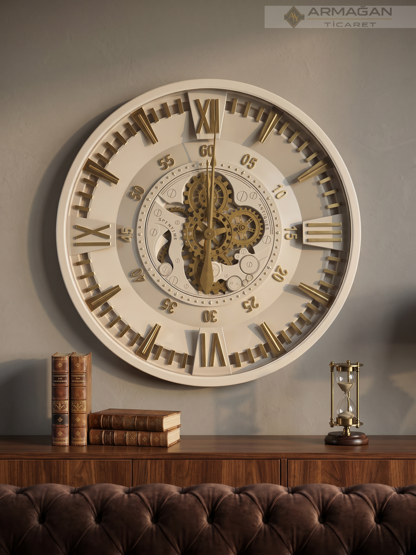 80CM DUVAR SAATİ CM24179 80cm