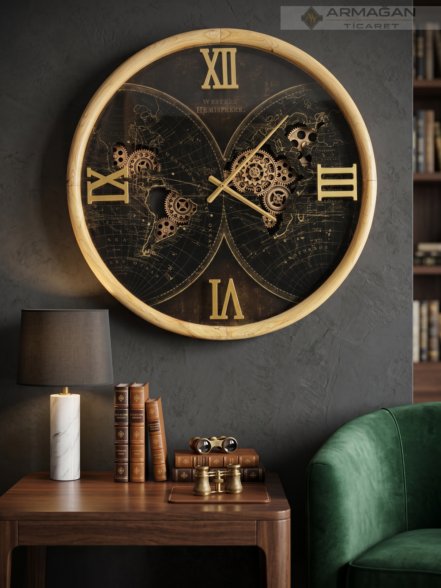 60CM DUVAR SAATİ CM24194